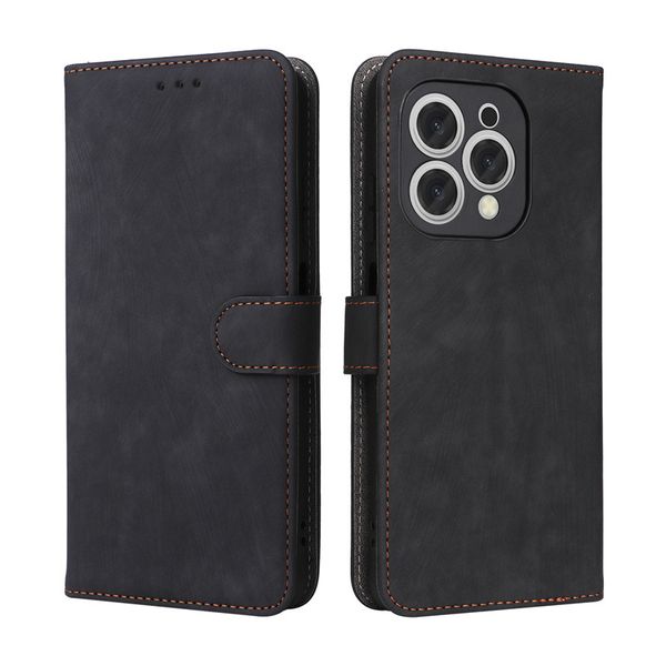Flip Cases Compatible With Doogee N55/N55 Plus Shockproof Leather Cover