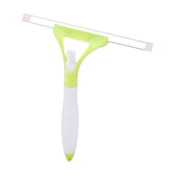 Window Cleaning Squeegee Tool with Built-In Spray Applicator