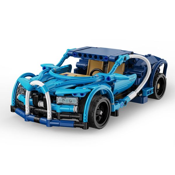 CaDA Tech Honour Sports Car - Bugatti - 377-Piece - 23cm Long