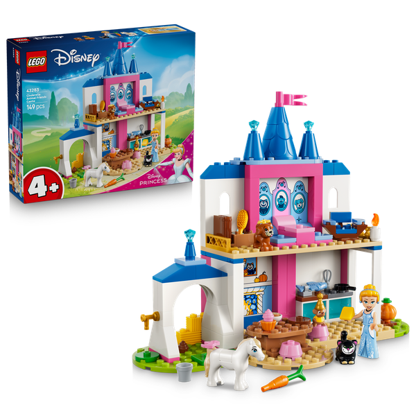 LEGO® Disney Princess Cinderella Animal Friends Castle 43283
