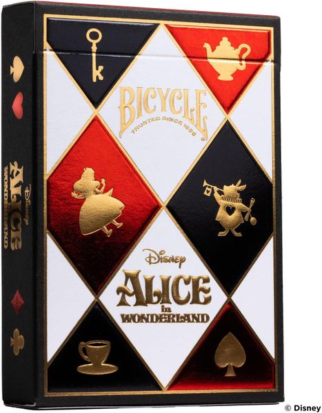 Bicycle Disney Alice in Wonderland Playing Cards