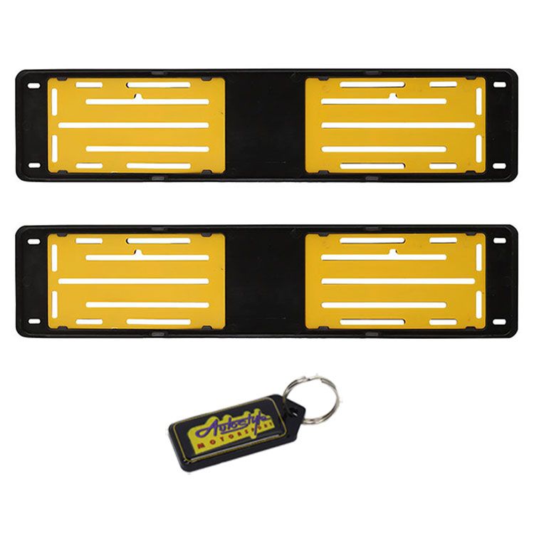 removable number plate holder for car