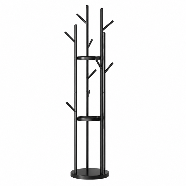 DC-650 Modern Tree Branch Coat Rack Stand - Clothes &amp; Bag Organizer