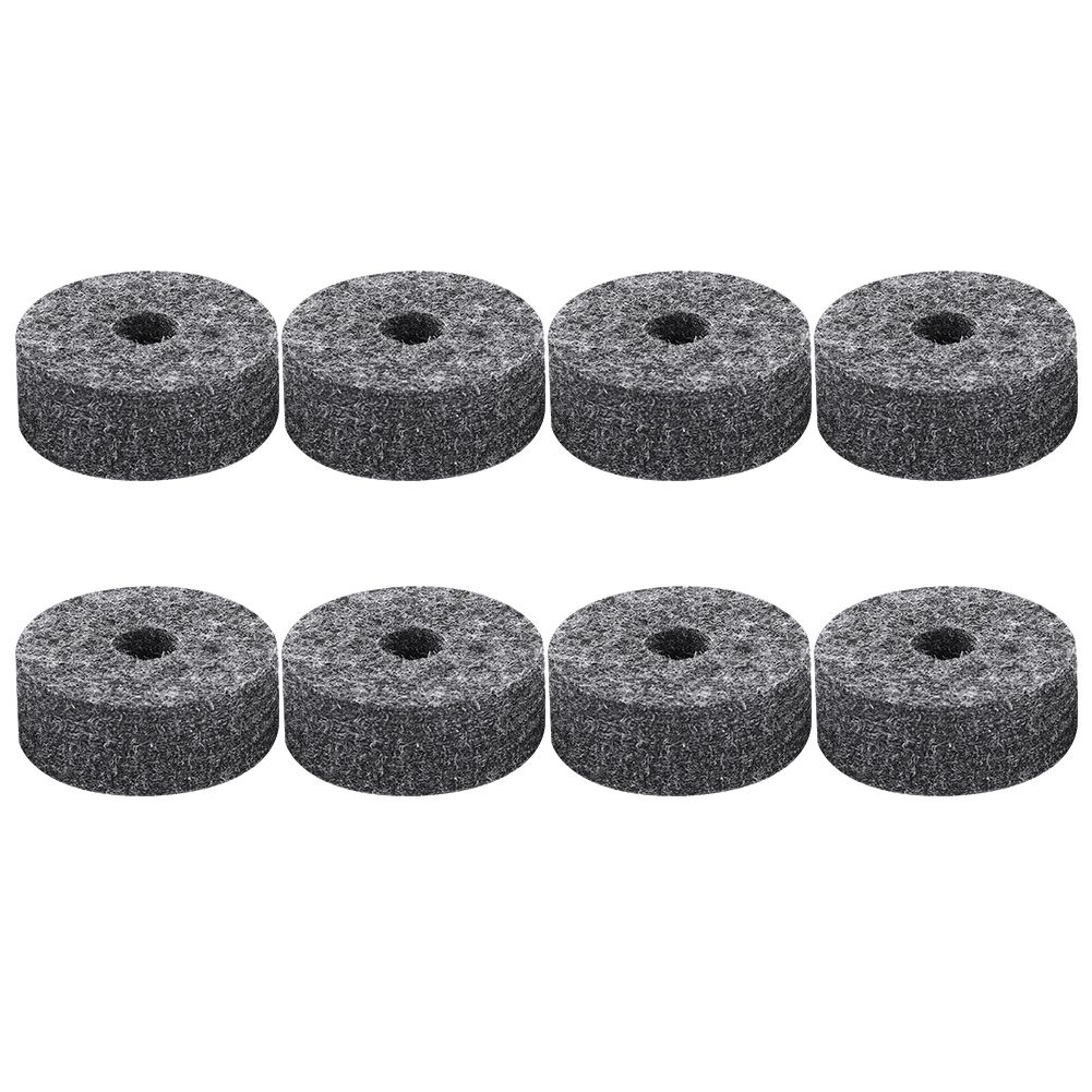 8pieces Black Cymbal Felt Pads