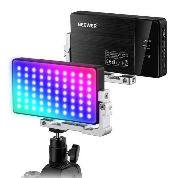 Neewer SL90 12W RGBWW Mini LED Constant Light Panel