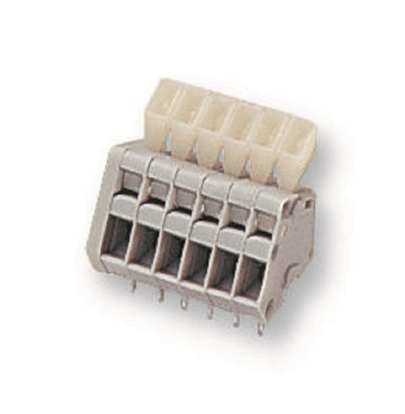 Wago (233-206) Wire-To-Board Terminal Block, 2.5 mm, 6 Ways