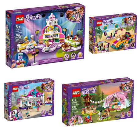 LEGO FRIENDS Nature Glamping Gift Bundle - 41390 & 41391 & 41392 & 41393 | Buy Online South Africa | takealot.com