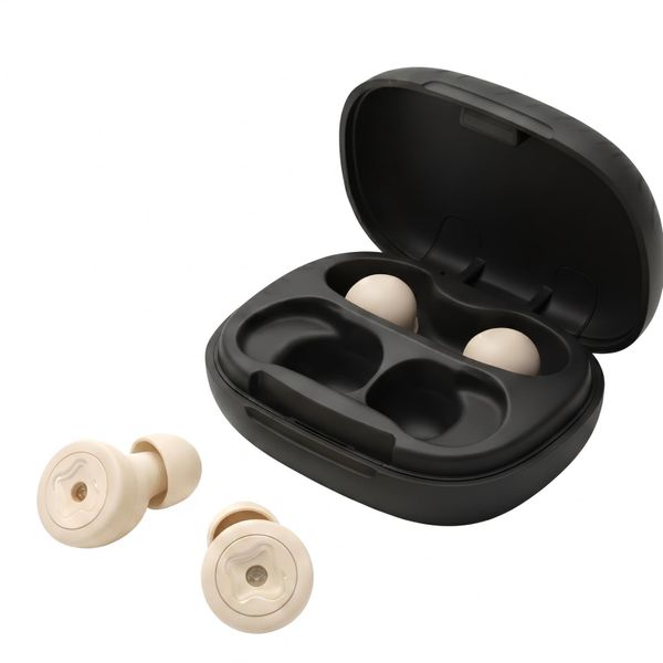 Reusable Silicone Ear Plugs for Sleep and Travel 5 Pairs