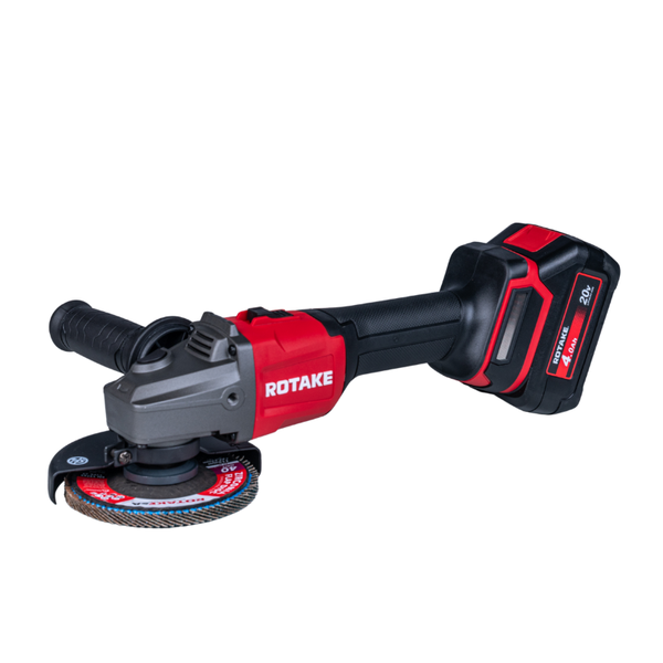 ROTAKE G1-115mm Cordless Brushless Braking Angle Grinder
