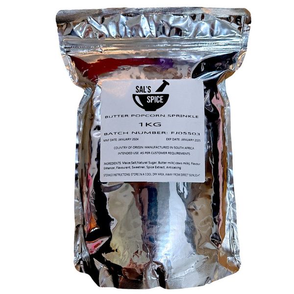 Sal's Spice Butter Popcorn Sprinkle - 1kg
