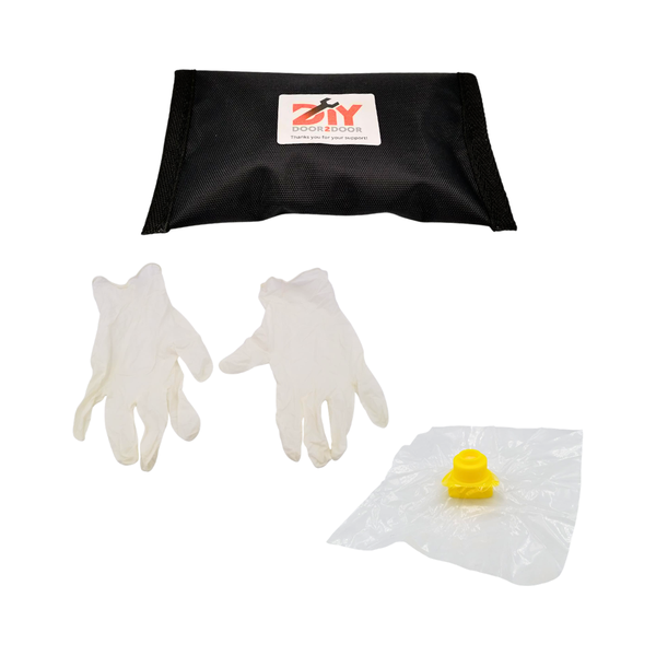 Latex Gloves &amp; CPR Barrier Mouthpiece