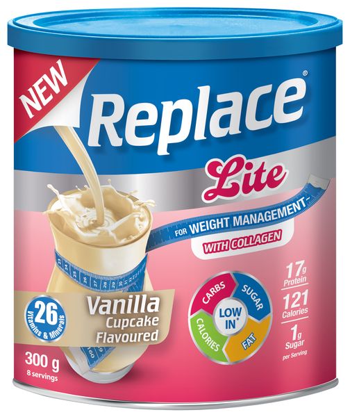 Replace Lite Powder Vanilla - 300g