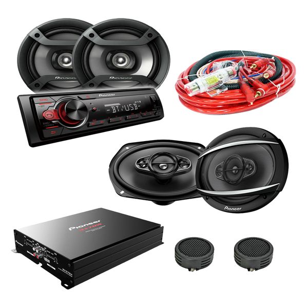 Pioneer Complete Essential Car Audio Combo