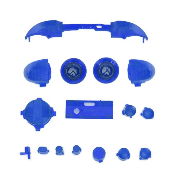 Full Trigger Mod Kit Transparent Blue Compatible with Xbox Series X/S