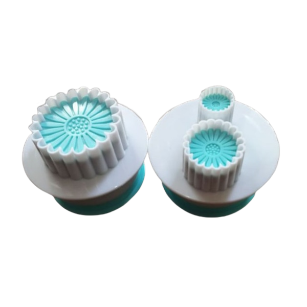Sunflower Fondant Plunger Cutters Set