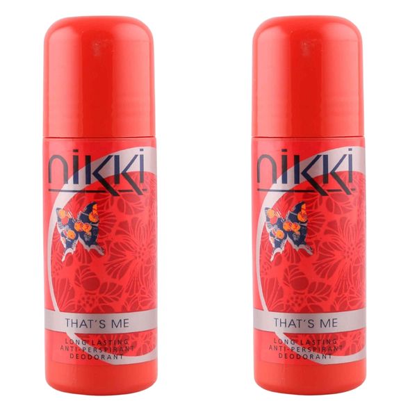 Nikki Long Lasting Anti-Perspirant Roll On 50ml - That's Me Pack Of 2
