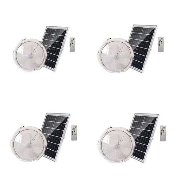 4 Piece Of 40W LED Solar Ceiling Lamp GD-1640
