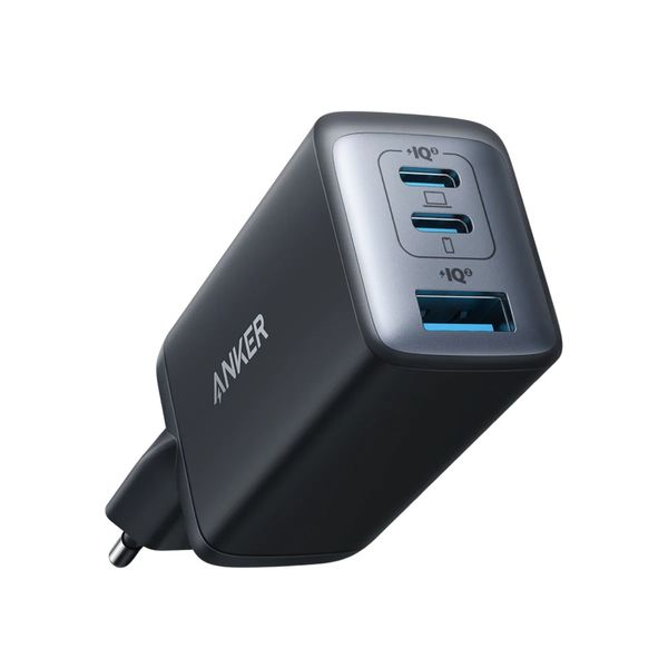 Anker PowerPort III 65W Fast Charger | iPhone &amp; MacBook Compatible | Black