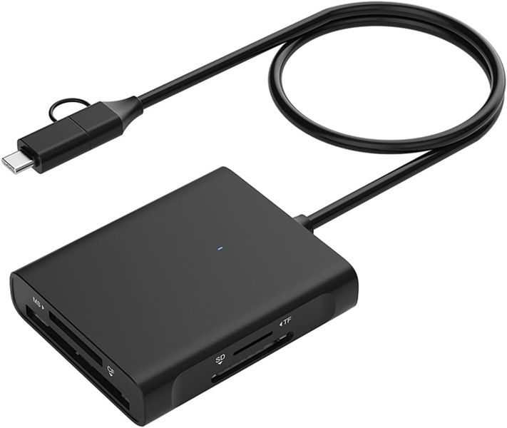 USB3.0 Card Reader Multiple Port 4-in-1 for MS Memory Cards Viewer