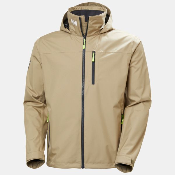 Helly Hansen Men's Crew Hooded Jacket 2.0 - Pebble