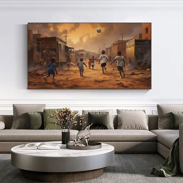Canvas Wall Decor - Township Soccer Fever - 0285