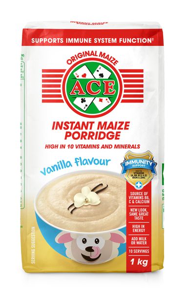Ace Vanilla Flavoured Instant Porridge 1kg