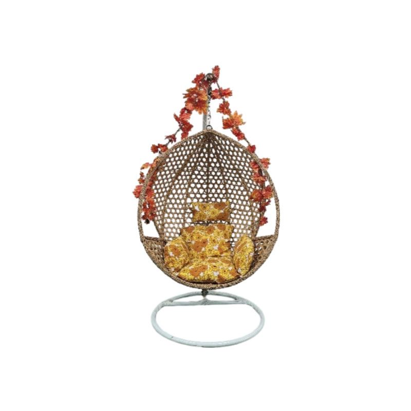 Brown Outdoor/Indoor Swing Outdoor Hanging Chair Shop Today. Get it