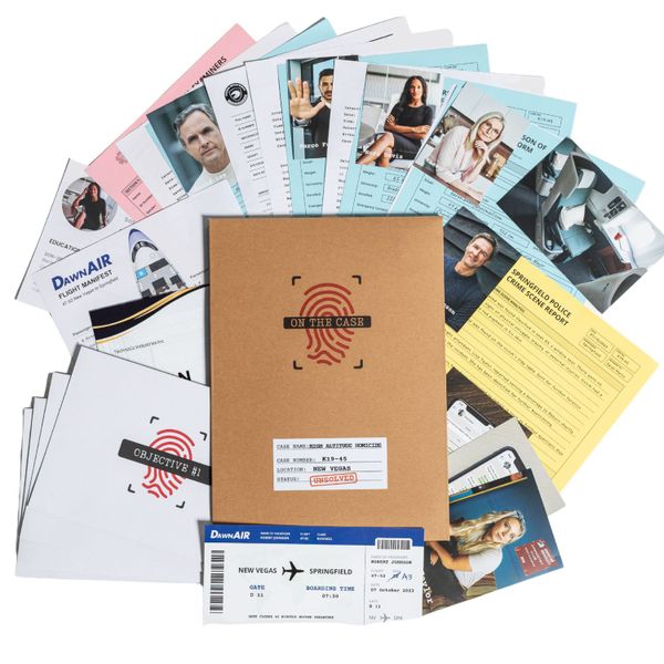 On The Case Murder Mystery Detective Game Case File - High Altitude