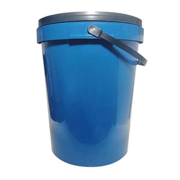 Heavy Duty Bucket with Lid &amp; Handle - 25 Litre - Blue