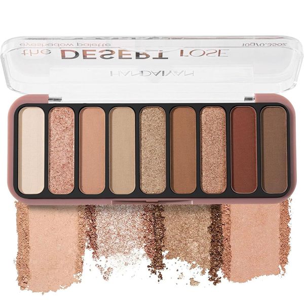 9 Eyeshadow Palette,Matte Shades, Vegan &amp; Cruelty-free, Nude Neutral Smokey