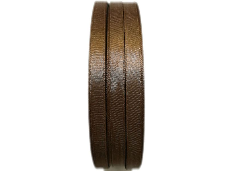 BEAD COOL - Satin Ribbon - 6mm width - LT brown - Bows and Wrapping - 60m