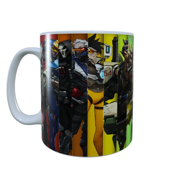 Hero Lineup - Overwatch Coffee Mug