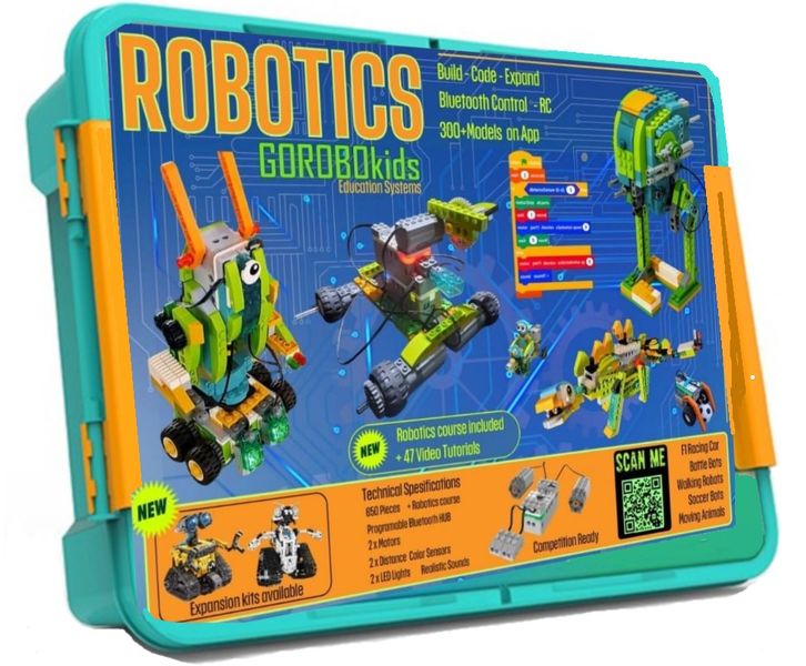 Robotics and Coding Kit GOROBOkids compatible to Lego Technic