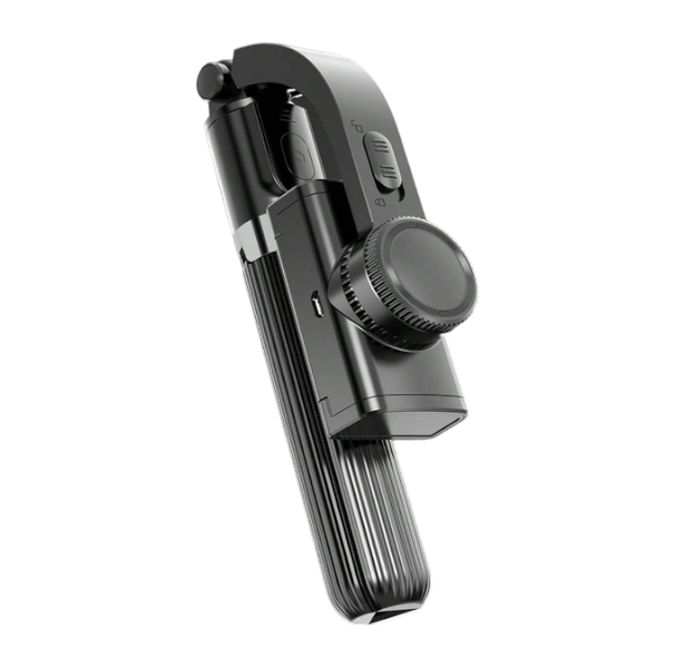 L08 - 360 Anti-Shake Gimbal Selfie Stick With A Wireless Remote - White