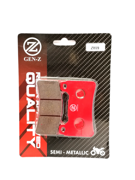 Gen-Z Semi-Metallic Front Brake Pads (Z809) Univ image