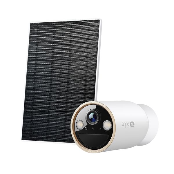 TP-Link Tapo C460 KIT Solar-Powered Security Camera Kit 4K, AI Detection