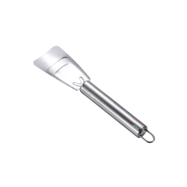 LH Ice Scoop Curved Ice Scraper for de-icing and ice blocks- SIlver