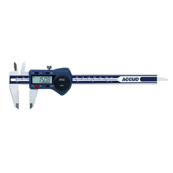 Accud - Digital Caliper - 0-300mm/0-12 Inch