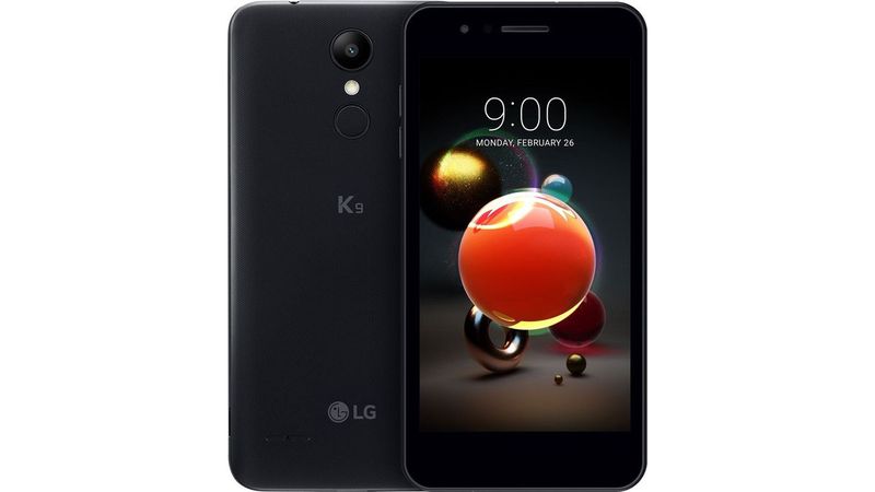 LG K9 16GB Single Sim &amp; Premium Case Combo - Aurora Black