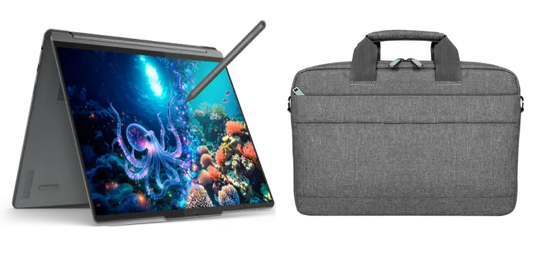 Lenovo Yoga 9 2-in-1 Ultra 7 32GB RAM/1TB SSD Laptop + CS Toploader Bag