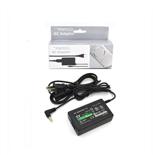 Replacement AC Adaptor For PSP 1000 / 3000 / 2000 Slim DC5V-2A Adaptor.
