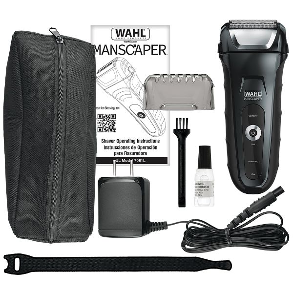 Wahl Manscaper Pro Shave Lithium Ion Wet/Dry Cordless Shaver