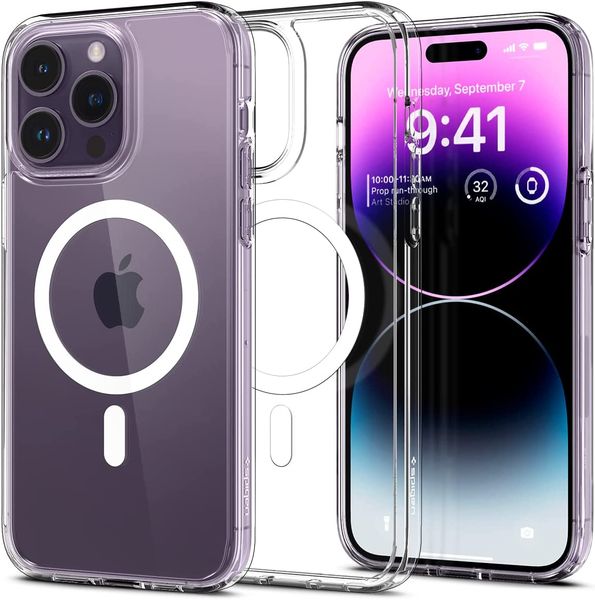 Magsafe Wireless Magnetic Clear Pouch Case for iPhone14 Pro Max