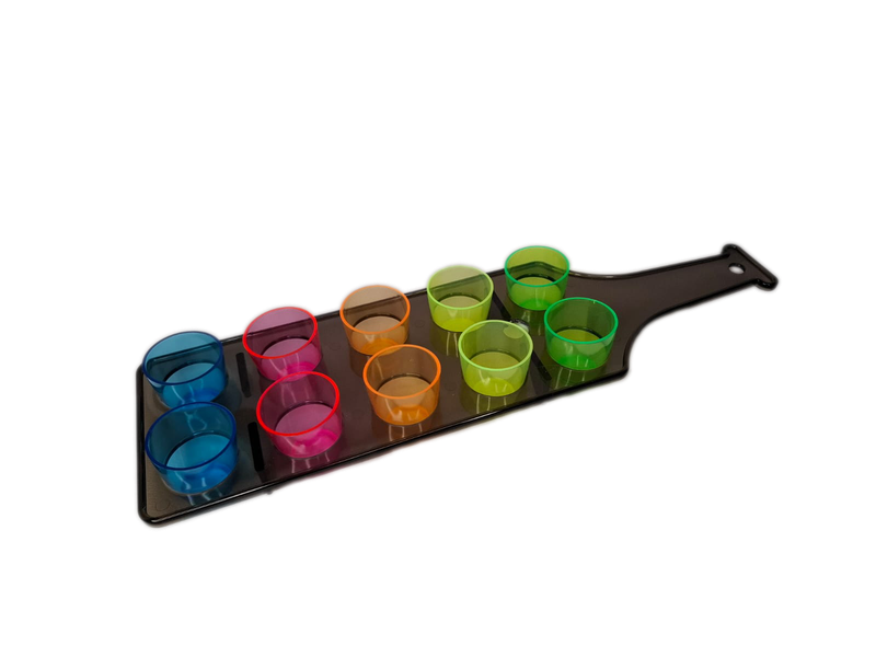 Tray &amp; Colourful Shooters