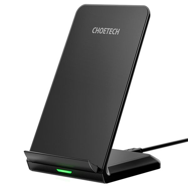 Choetech T524F Fast Wireless Charging Stand 15W - Black