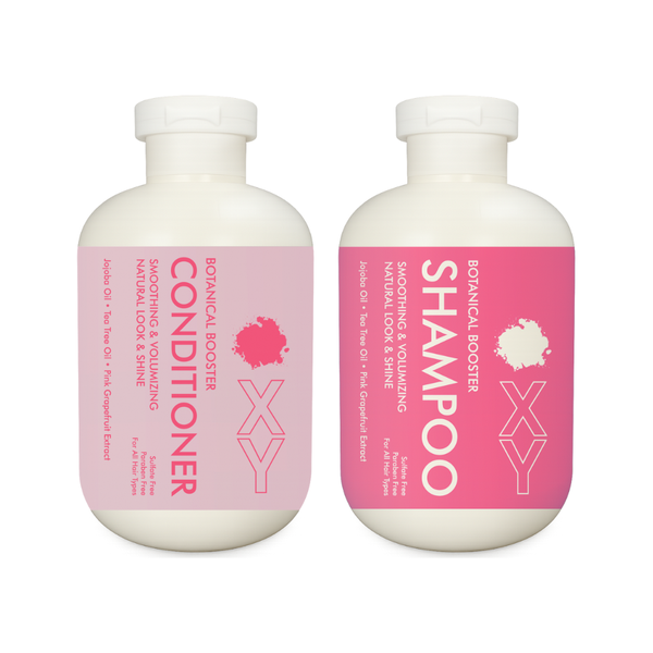 XY Shampoo &amp; Conditioner Botanical Booster 500ml (Smooth &amp; Volume)