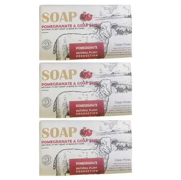 SOAP Pomegranate and Goat's Milk 248g 3 Pack