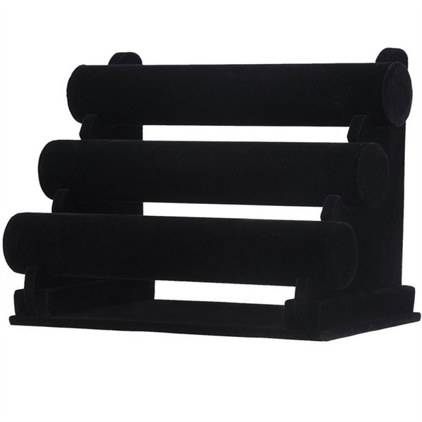 3 Tier Bracelet Holder Jewelry Display Rack Storage Display Case