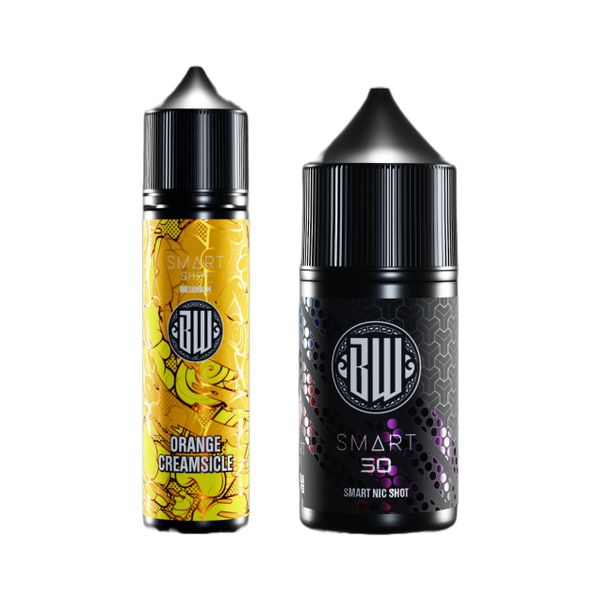 Bewolk SMART Shot 50MG - Orange Creamsicle (60ml Combo)