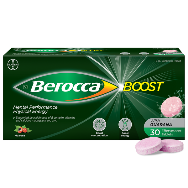 Berocca Boost Effervescent Tablets 30